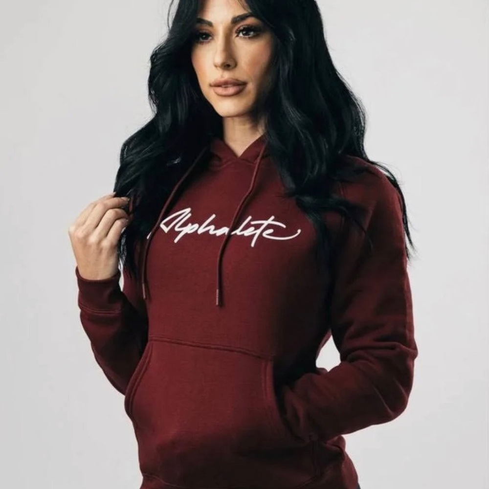Alphalete Hoodie. Medium. Red. New. Never worn